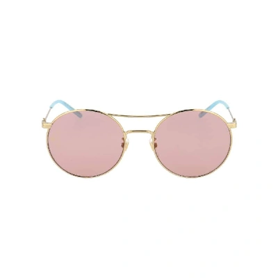 Gucci Women's Pink Metal Sunglasses