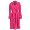 Theory Trenchcoat Mit Gürtel In Fuchsia