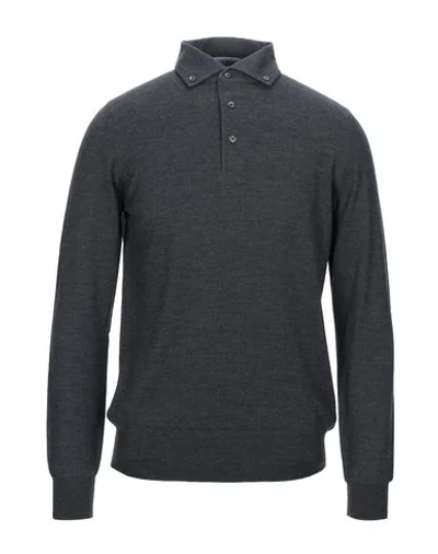 Gran Sasso Sweaters In Steel Grey