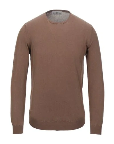 Della Ciana Sweaters In Khaki