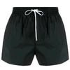 Dsquared2 Logo Swim Shorts Colour: Black In Black