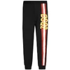 Dsquared2 Men's Ski Fit Side-paneled Fleece Track Pants In Black