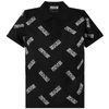 VERSACE JEANS COUTURE MULTI LOGO POLO SHIRT