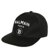 BALMAIN KIDS LOGO PRINT CAP