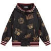 DOLCE & GABBANA DOLCE &AMP; GABBANA KIDS &QUOT;ALL OVER CROWN&QUOT; JACKET