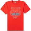 KENZO TIGER FACE T-SHIRT RED