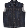 DSQUARED2 DENIM VEST BLUE