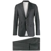 DSQUARED2 GREY CHECKERED PATTERNED SUIT