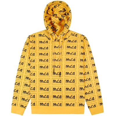 Mcq By Alexander Mcqueen All Over Logo Hoodie Yellow Colour Yellow Size ModeSens GB