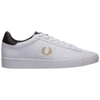 FRED PERRY MEN'S SHOES LEATHER TRAINERS SNEAKERS SPENCER,B8255 42