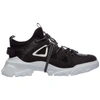 Mcq By Alexander Mcqueen Mcq Alexander Mcqueen Black Mcq Swallow Orbyt Runner Sneakers In Black