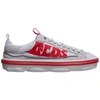 Gcds Side Logo Print Sneakers In White