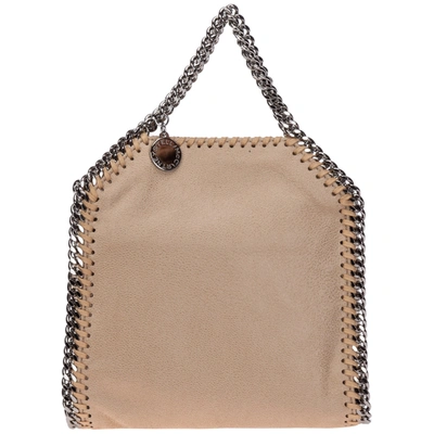 Stella Mccartney Women's Handbag Tote Shopping Bag Purse Falabella Tiny In Beige