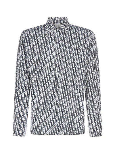 Dior Homme All Over Logo Shirt In Multi