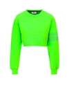 GCDS GCDS CROPPED CREWNECK SWEATSHIRT