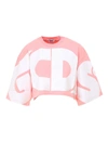 GCDS GCDS LOGO CROPPED SWEATSHIRT