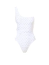 GCDS GCDS ONE SHOULDER SWIMSUIT