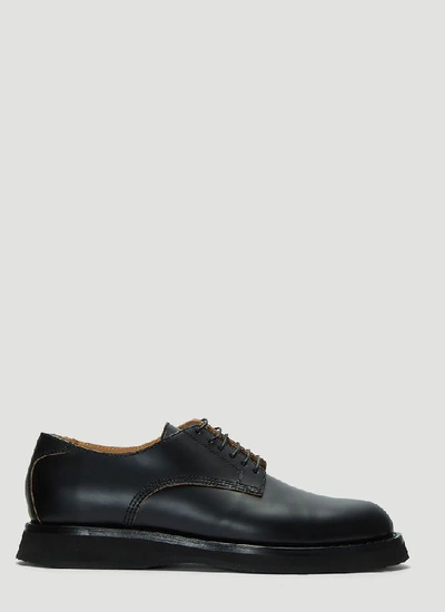 Jil Sander Leather Formal Lace-ups In Black