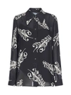 PRADA PRADA FEATHER PRINTED SHIRT