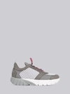 THOM BROWNE THOM BROWNE MESH-PANEL LOW-TOP trainers,FFD044A0319314180009