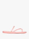 Ancient Greek Sandals Double Strap Leather Sandals In Pink