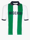 AHLUWALIA STUDIO NIGERIA BEADED FOOTBALL SHIRT,ASSS20P0214459222
