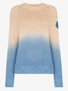 MONCLER GIROCOLLO TRICOT DIP-DYE SWEATER,F10939C71160V908814774460