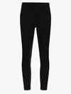 Spanx The Perfect Black Stretch-jersey Leggings In Black