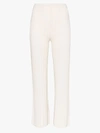 TOTÊME TOTÊME COUR RIBBED KNIT TROUSERS,20220475514528136