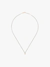 GIGI CLOZEAU 18K ROSE GOLD 42 CM BEADED DIAMOND NECKLACE,B1LK011R2042DI14839003