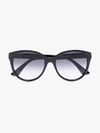 GUCCI BLACK BUTTERFLY FRAME SUNGLASSES,GG0631S14922756
