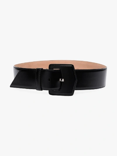 Alaïa Black Lux Leather Belt