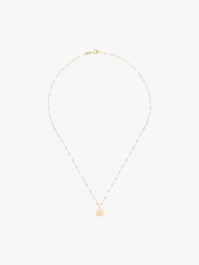 Gigi Clozeau 18k Yellow Gold Miss Gigi 42 Cm Beaded Diamond Necklace