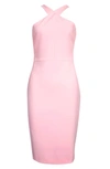 Likely Carolyn Halter Sheath Dress In Rose Shadow