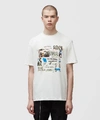 Ader Error Semioversized Multiple Graphics T-shirt In White