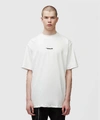 Ader Error Mirrored Logo Print Boxy Fit T-shirt In White