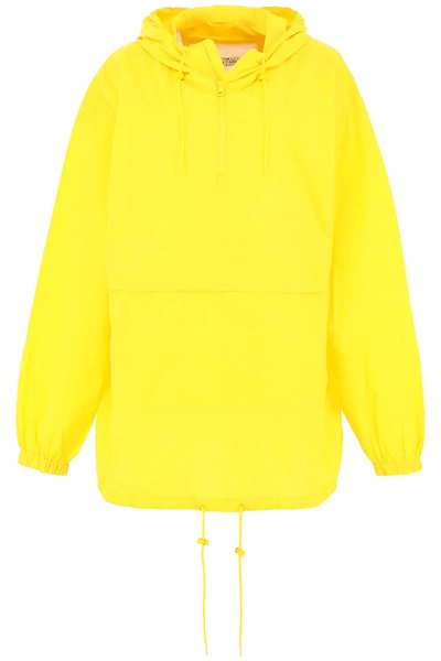 Calvin Klein Established 1978 Logo Windbreaker In Yellow