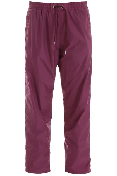 Moncler Genius 2 Trousers In Purple