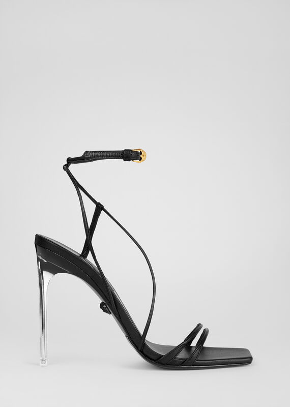 versace plexi sandals