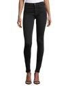 Ag Mari Straight Leg Jeans In Alchemy In Super Black