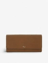 MULBERRY GRAINED-LEATHER CONTINENTAL WALLET,217-82025479-RL4596346