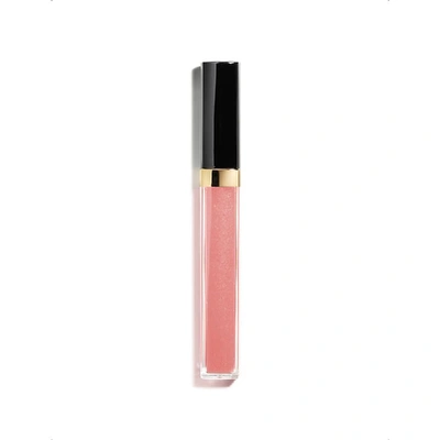 Chanel Rouge Coco Gloss Moisturising Glossimer In Nero