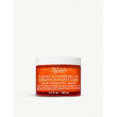 Kiehl's Since 1851 1851 Turmeric & Cranberry Seed Energizing Radiance Mask 3.4 oz/ 100 ml In 3.4 Oz.