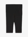 BURBERRY BLACK KRISTA COTTON-BLEND LEGGINGS 6-24 MONTHS 12 MONTHS,458-72019980-8011008