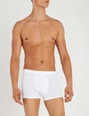 Hanro Natural Function Stretch Tencel Lyocell And Cotton-blend Boxer Briefs In White