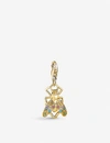 THOMAS SABO WOMENS 89048392 FLY YELLOW GOLD-PLATED AND GEMSTONE CHARM,633-10140-18094887