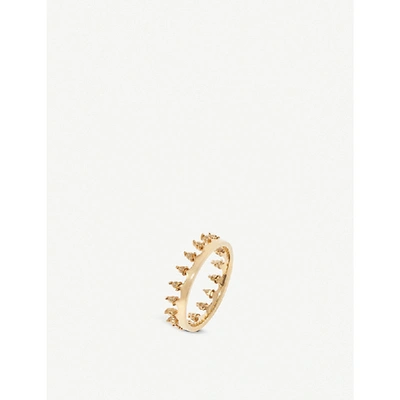 Annoushka Crown 18ct Yellow-gold Ring In Yellow Gold
