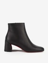 CHRISTIAN LOUBOUTIN TURELA 55 LEATHER ANKLE BOOTS,31323507