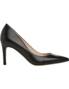 Lk Bennett Womens Floret Patent Leather Courts Blu-navy