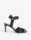 CLAUDIE PIERLOT TECHNICAL STRAPPY HEELED SANDALS,R00058883